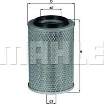 Knecht/Mahle LX 496 воздушный фильтр на MERCEDES-BENZ 100 автобус (631) Knecht/Mahle LX 496 воздушный фильтр на MERCEDES-BENZ 100 автобус (631)