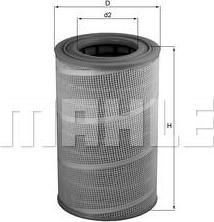 Knecht/Mahle LX 612 воздушный фильтр на MAN F 90 Knecht/Mahle LX 612 воздушный фильтр на MAN F 90