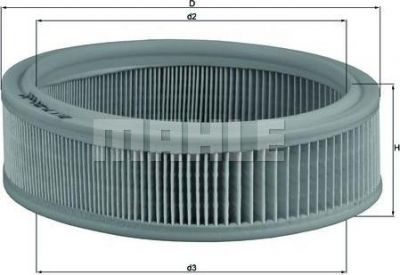 Knecht/Mahle LX 70 воздушный фильтр на ROVER MINI