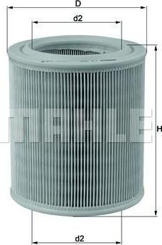 Knecht/Mahle LX 706 воздушный фильтр на AUSTIN MAESTRO (XC)