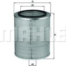 Knecht/Mahle LX 93 воздушный фильтр на VOLVO B 10 Knecht/Mahle LX 93 воздушный фильтр на VOLVO B 10