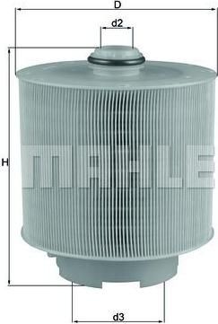 KNECHT/MAHLE Фильтр воздушный AD (4F0133843, LX1006/2D) KNECHT/MAHLE Фильтр воздушный AD (4F0133843, LX1006/2D)