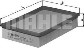 KNECHT/MAHLE Фильтр воздушный плоский VW PoloCl/Caddy SK Fel 1.6 (1L0129620A, LX417) KNECHT/MAHLE Фильтр воздушный плоский VW PoloCl/Caddy SK Fel 1.6 (1L0129620A, LX417)