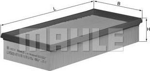 KNECHT/MAHLE Фильтр воздушный FORD VOLVO (6610580, LX583) KNECHT/MAHLE Фильтр воздушный FORD VOLVO (6610580, LX583)