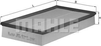 KNECHT/MAHLE Фильтр воздушный VOLVO S80 (LX637, LX637) KNECHT/MAHLE Фильтр воздушный VOLVO S80 (LX637, LX637)
