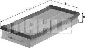 KNECHT/MAHLE Фильтр воздушный FORD Ka 1.0-1.3 (1030652, LX692) KNECHT/MAHLE Фильтр воздушный FORD Ka 1.0-1.3 (1030652, LX692)