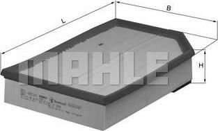 KNECHT/MAHLE Фильтр воздушный VOLVO XC90 (8638600, LX868) KNECHT/MAHLE Фильтр воздушный VOLVO XC90 (8638600, LX868)