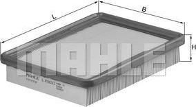 KNECHT/MAHLE Фильтр воздушный HYUNDAI Acc 1.3-> 00 (2811322301, LX920) KNECHT/MAHLE Фильтр воздушный HYUNDAI Acc 1.3-> 00 (2811322301, LX920)