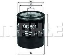 KNECHT/MAHLE Фильтр масляный Alfa 147/156/166 3.2 V6 02, Fiat (46805830, OC501) KNECHT/MAHLE Фильтр масляный Alfa 147/156/166 3.2 V6 02, Fiat (46805830, OC501)