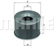 Knecht/Mahle OX 61D масляный фильтр на KAWASAKI MOTORCYCLES Z