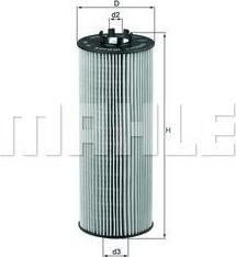 KNECHT/MAHLE Фильтр масляный AD VW 95- V6 дизель (59115562, OX164D) KNECHT/MAHLE Фильтр масляный AD VW 95- V6 дизель (59115562, OX164D)