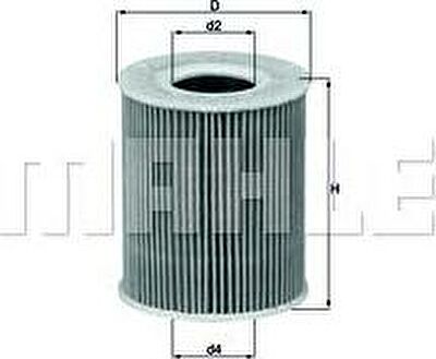 KNECHT/MAHLE Фильтр масляный MAZDA 6/FORD (L32114302, OX203D) KNECHT/MAHLE Фильтр масляный MAZDA 6/FORD (L32114302, OX203D)