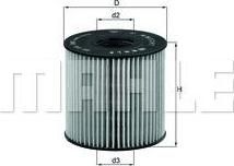 KNECHT/MAHLE Фильтр масляный OPEL/RENAULT (4415941, OX210D) KNECHT/MAHLE Фильтр масляный OPEL/RENAULT (4415941, OX210D)