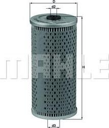 KNECHT/MAHLE Фильтр масляный MB M119 (1191800009, OX92D) KNECHT/MAHLE Фильтр масляный MB M119 (1191800009, OX92D)