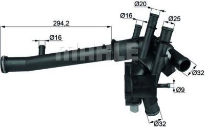 Knecht/Mahle TI 18 109 термостат, охлаждающая жидкость на VW GOLF IV (1J1)