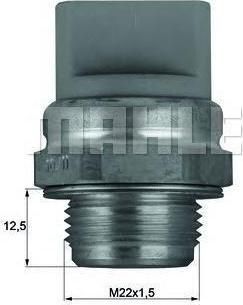 KNECHT/MAHLE Датчик включения вентилятора AD VW 3конт (191 959 481 B, TSW 11) KNECHT/MAHLE Датчик включения вентилятора AD VW 3конт (191 959 481 B, TSW 11)