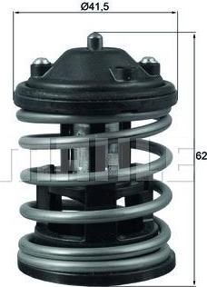 Knecht/Mahle TX 163 87D2 термостат, охлаждающая жидкость на 4 купе (F32, F82)