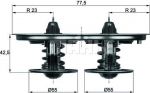 Knecht/Mahle TX 32 75D термостат, охлаждающая жидкость на SCANIA P,G,R,T - series