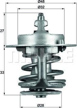 KNECHT/MAHLE Термостат NISSAN Almera N16/Primera P12/TOYOTA Avensis I (90916-03046-000, TX 63 83) KNECHT/MAHLE Термостат NISSAN Almera N16/Primera P12/TOYOTA Avensis I (90916-03046-000, TX 63 83)