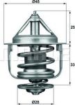 Knecht/Mahle TX 87 77D термостат, охлаждающая жидкость на NISSAN SUNNY II купе (B12)