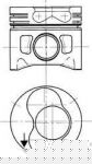 Kolbenschmidt 94427700 поршень на VW GOLF IV (1J1)