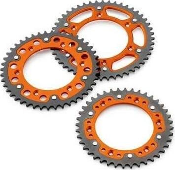 KTM 5841005104004 Звезда задняя 40 зубьев оранж.