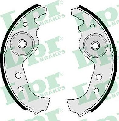 LPR 00890 Колодки тормозные барабанные FIAT CINQUECENTO/PANDA/UNO/REGATA 80-99 (9948240)