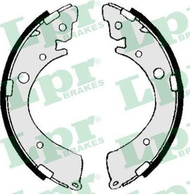 LPR 05360 Тормозные колодки барабанные HONDA Accord III Civic IV V 200x36mm (064B3SA5673)