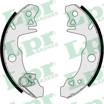 LPR 05980 комплект тормозных колодок на PEUGEOT 104