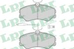 LPR 05P011 Колодки тормозные дисковые AR6, C25, Ducato, Express, J5 81-94 09938205 (571393)