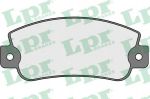 LPR 05P021 комплект тормозных колодок, дисковый тормоз на ALFA ROMEO ARNA (920)