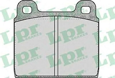 LPR 05P027 Колодки тормозные дисковые MERCEDES W114/115/108/VOLKSWAGEN T2 66-79 передние (211698151G)
