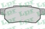 LPR 05P072 Колодки тормозные дисковые задние HONDA CIVIC Mk V (EJ9, EK3/4) 1995/11 - 2001/02 с датчиком (572134)