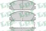 LPR 05P073 Колодки тормозные дисковые HONDA ACCORD 85-89 передние (572288)