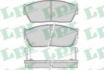 LPR 05P076 комплект тормозных колодок, дисковый тормоз на HONDA CIVIC III Hatchback (AL, AJ, AG, AH)