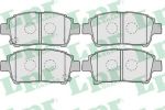 LPR 05P1003 Колодки тормозные передние TOYOTA COROLLA PRIUS YARIS 99- (446552170)