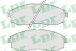 LPR 05P1015 Колодки тормозные передние HYUNDAI H-1 STAREX 97- (581014AA00)
