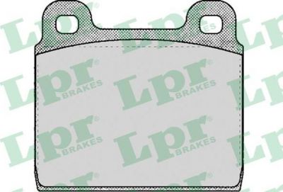 LPR Колодки задние MB W126 (05P109 )