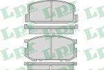 LPR 05P1116 комплект тормозных колодок, дисковый тормоз на TOYOTA CELICA купе (RA4_, TA4_)