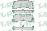 LPR 05P1125 Колодки тормозные дисковые с датчиками TOYOTA COROLLA (_E10_/_E11) 07/92 - 01/02 (572182)
