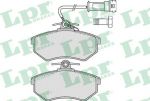 LPR 05P1137 Колодки тормозные дисковые перед. VAG A80/A4 1,6-2,8L 90-00 (8A0698151)
