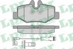 LPR 05P1246 Колодки тормозные дисковые зад c дат W639 03- (GDB1601) (0004216210)