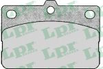 LPR 05P136 комплект тормозных колодок, дисковый тормоз на TOYOTA COROLLA (KE)