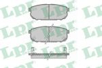 LPR 05P1370 Колодки тормозные задние Kia Sorento 02- 06- (583023ED01)