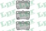 LPR 05P1407 Колодки тормозные задние LEXUS GS 05- IS 2.2-2.5 05- (0446653010)