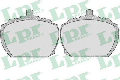LPR 05P143 Колодки тормозные дисковые FORD TRANSIT 71-92 передние (5010540)
