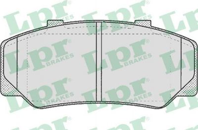 LPR 05P156 05P156 Дисковая тормозная колодка