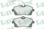 LPR 05P1601 Колодки тормозные передние PEUGEOT 407 08- (425478)