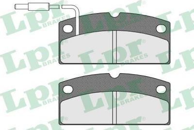LPR 05P1649 комплект тормозных колодок, дисковый тормоз на LIGIER NOVA