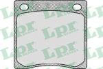LPR 05P165 комплект тормозных колодок, дисковый тормоз на NISSAN CHERRY II купе (N10)